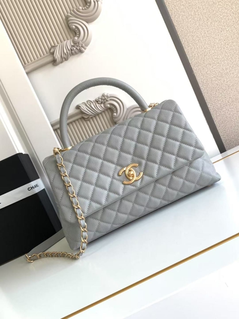 Ch**el top handle bags